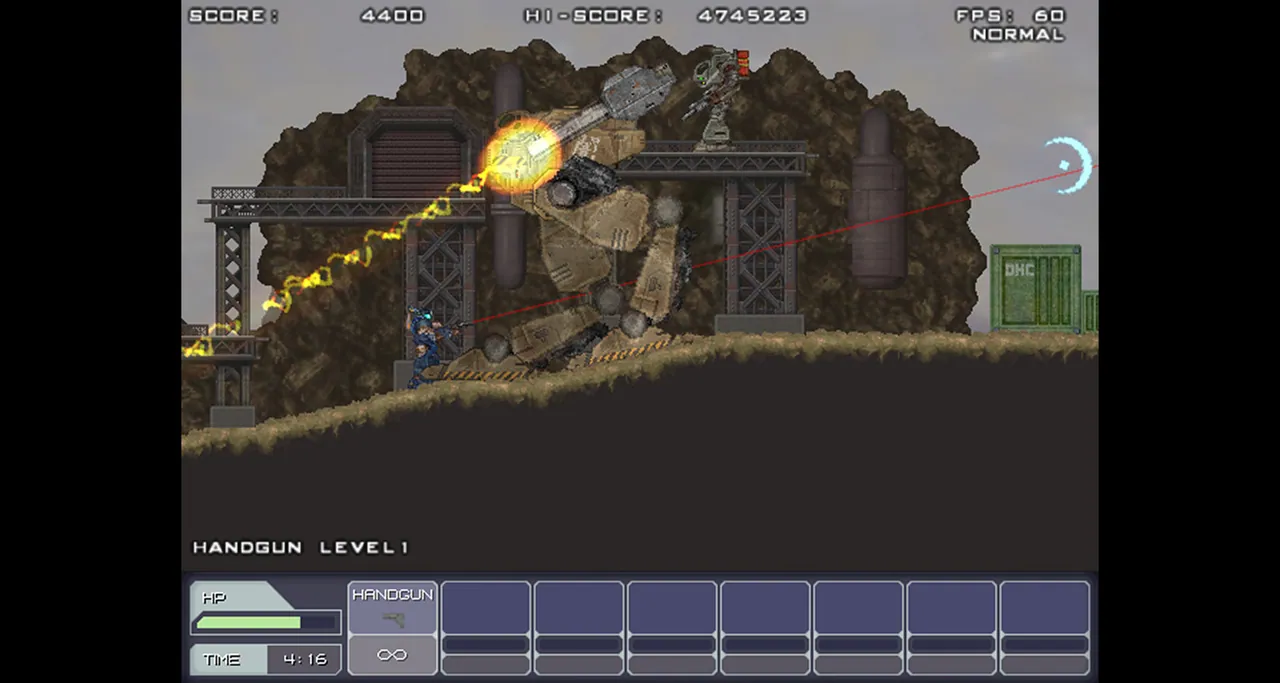STEEL STRIDER screenshot 1